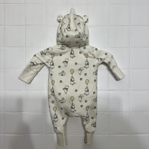 HM Disney baby Winnie the Pooh hooded one piece - Picture 2 of 2